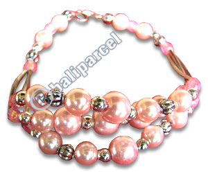 Bracelet, Handmade From Glassbead.