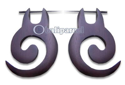 Wooden Piercing, Handmade From Sono Wood.