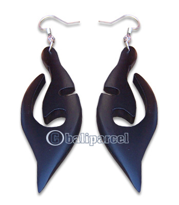 Wooden Earring, Handmade From Sono Wood.