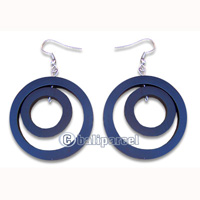 Wooden Earring, Handmade From Sono Wood.