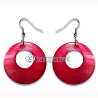 Earring, Handmade From Shell.