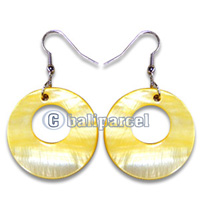 Earring, Handmade From Shell.