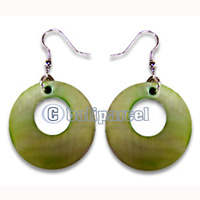 Earring, Handmade From Shell.