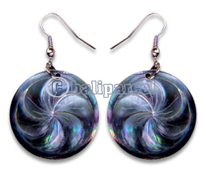 Earring, Handmade From Shell.