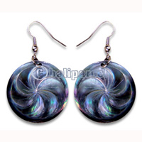 Earring, Handmade From Shell.