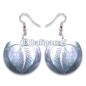 Earring, Handmade From Shell.