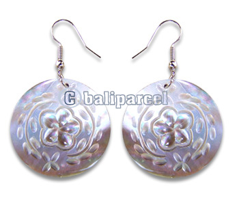 Earring, Handmade From Shell.