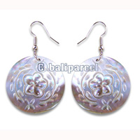 Earring, Handmade From Shell.