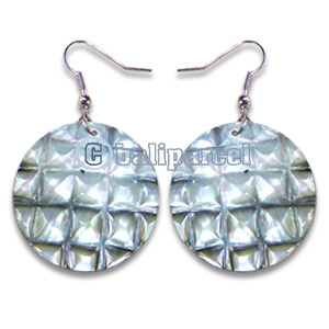 Earring, Handmade From Shell.