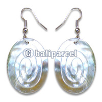 Earring, Handmade From Shell.