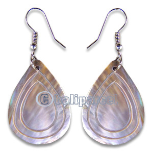 Earring, Handmade From Shell.