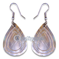 Earring, Handmade From Shell.
