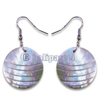 Earring, Handmade From Shell.