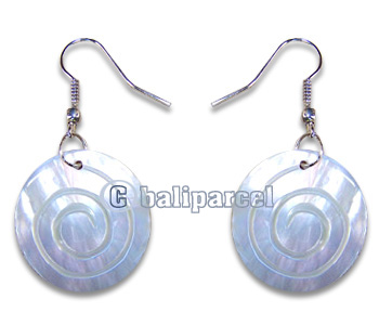 Earring, Handmade From Shell.