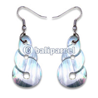 Earring, Handmade From Shell.