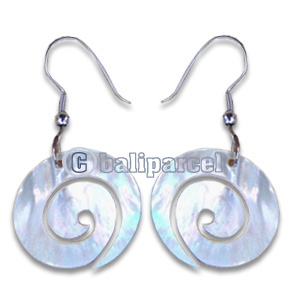 Earring, Handmade From Shell.