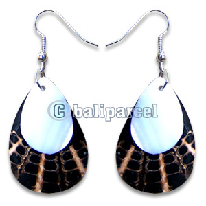 Earring, Handmade From Shell.