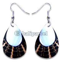 Earring, Handmade From Shell.