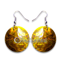 Earring, Handmade From Shell.