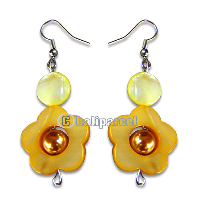Earring, Handmade From Shell.