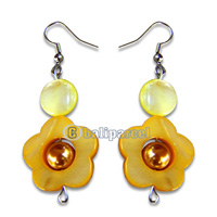 Earring, Handmade From Shell.