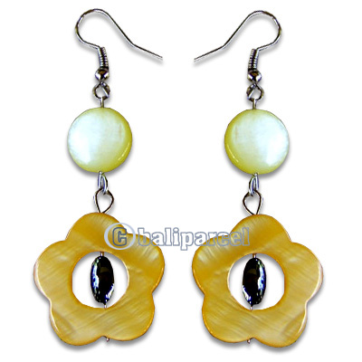 Earring, Handmade From Shell.