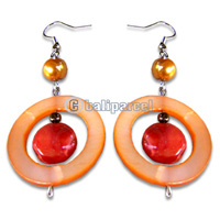Earring, Handmade From Shell.