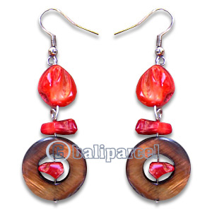 Earring, Handmade From Shell.