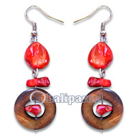 Earring, Handmade From Shell.