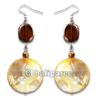 Earring, Handmade From Shell.