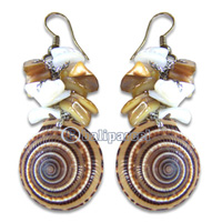 Earring, Handmade From Shell.