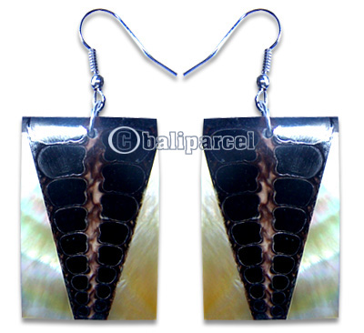 Earring, Handmade From Shell.