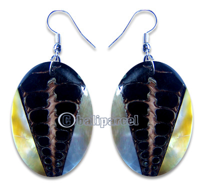 Earring, Handmade From Shell.