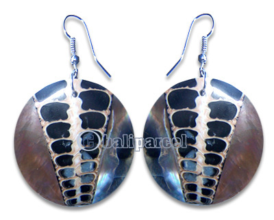 Earring, Handmade From Shell.