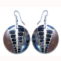Earring, Handmade From Shell.
