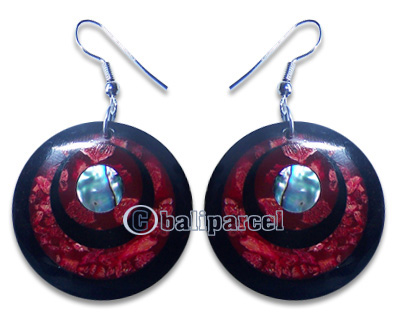 Earring, Handmade From Shell.