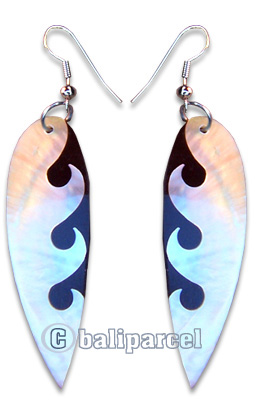 Earring, Handmade From Shell.