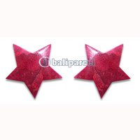 Piercing Earring, Handmade From Red Coral.