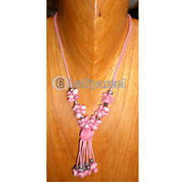 Necklaces, Handmade From Shell