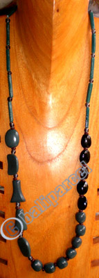 Necklaces, Handmade From Antique Stone.
