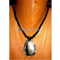 Necklaces, Handmade From Shell And Glassbead