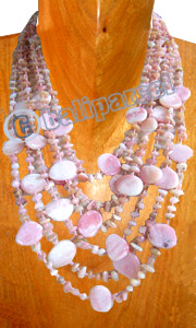 Necklaces, Handmade From Stone.
