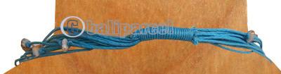 Necklaces, Handmade From Stone And Catton String.