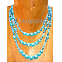 Necklaces, Handmade From Pearl And Shell.