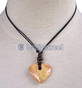 Necklaces, Handmade From Stone.
