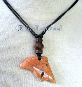 Necklaces, Handmade From Stone.