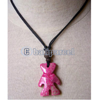Necklaces, Handmade From Stone.