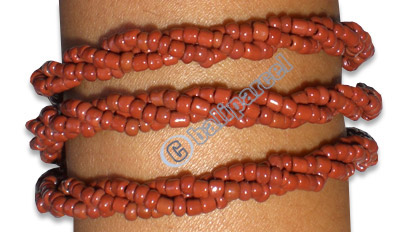 Bracelet, Handmade From Glass Beads.