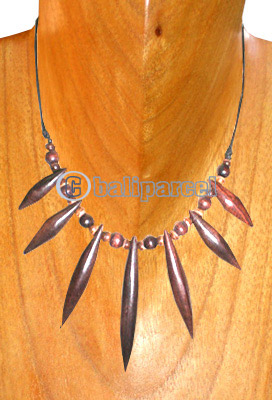 Wooden Necklaces, Handmade From Sono Wood And Coconut Beads .