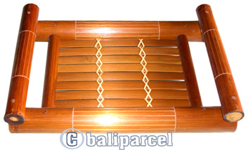 Bamboo Tray, Set Of 3